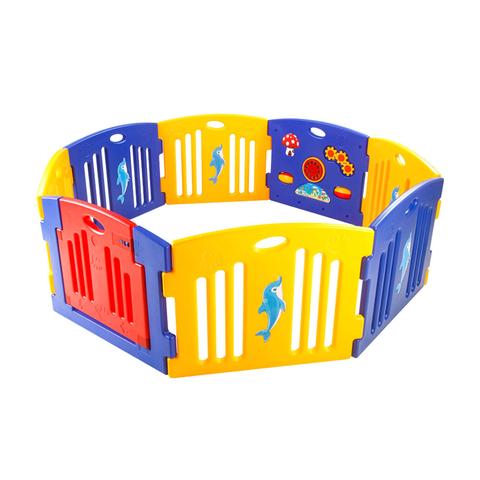 colourful playpen