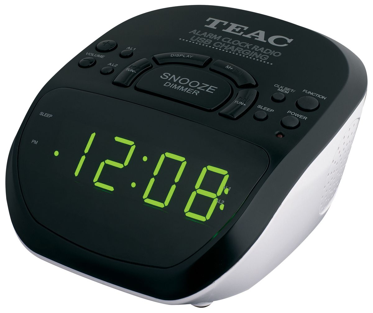 50 off on Teac CRX350 Alarm Clock Radio with USB Charging OneDayOnly