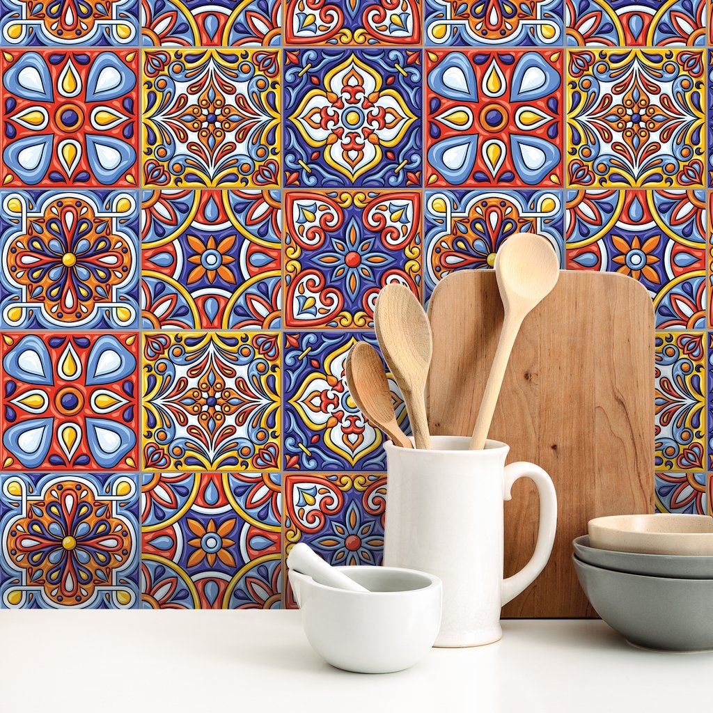 31 Off On Tilevera Pack Of 24 Premium Self Adhesive German