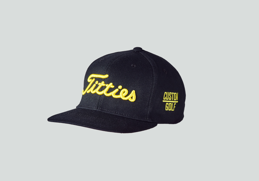 titties golf visor