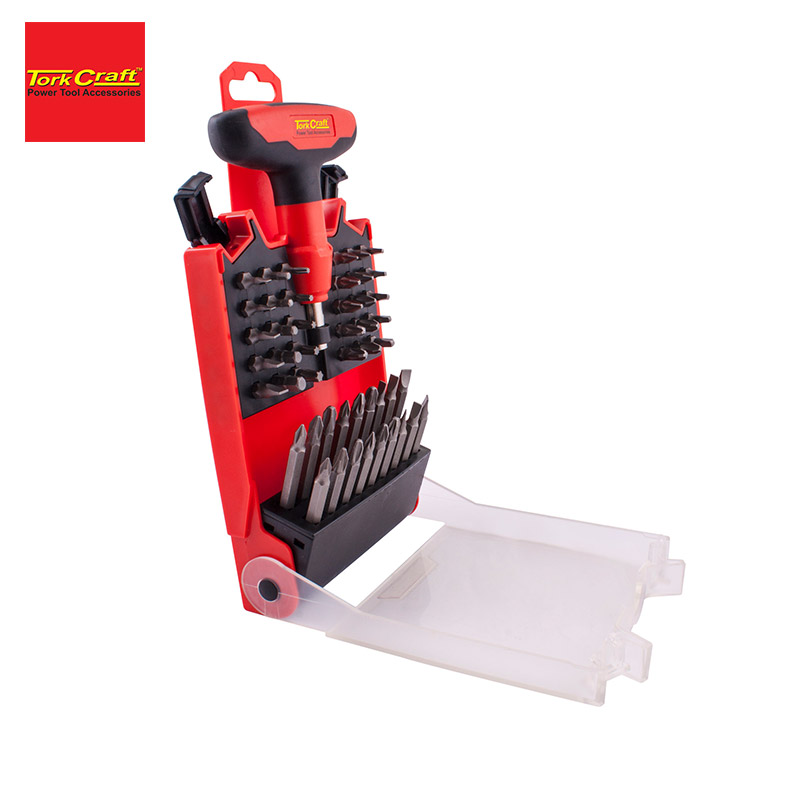 38 off on 49pc Screwdriver Bit Set with THandle Driver in Storage Case