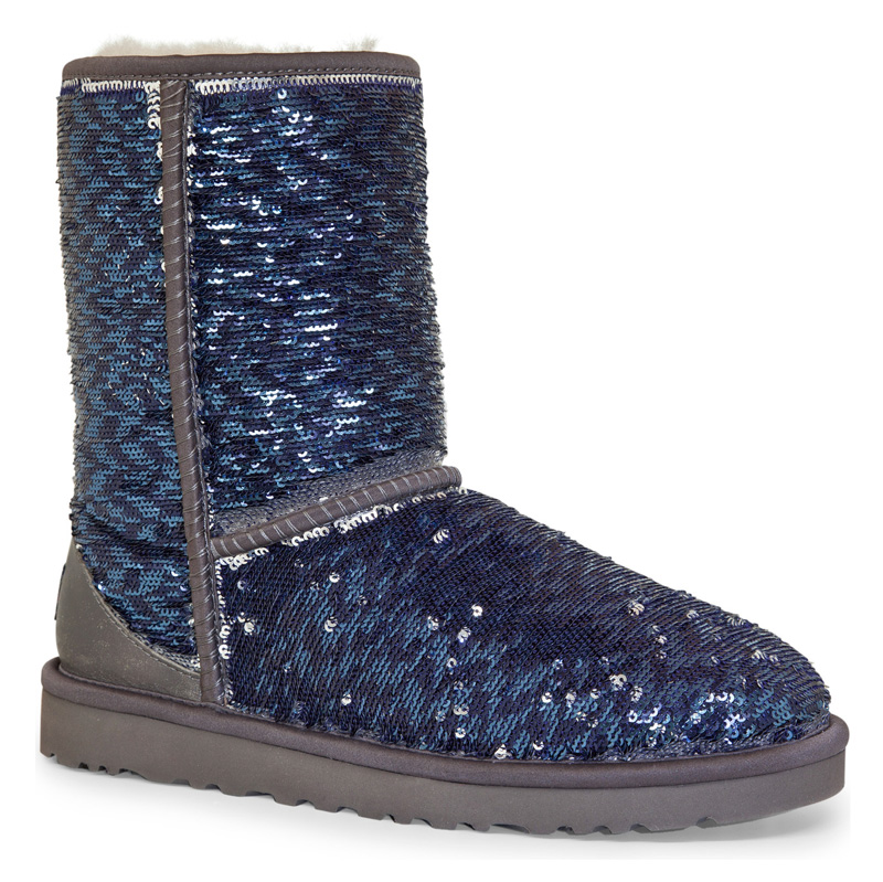 blue sparkly uggs