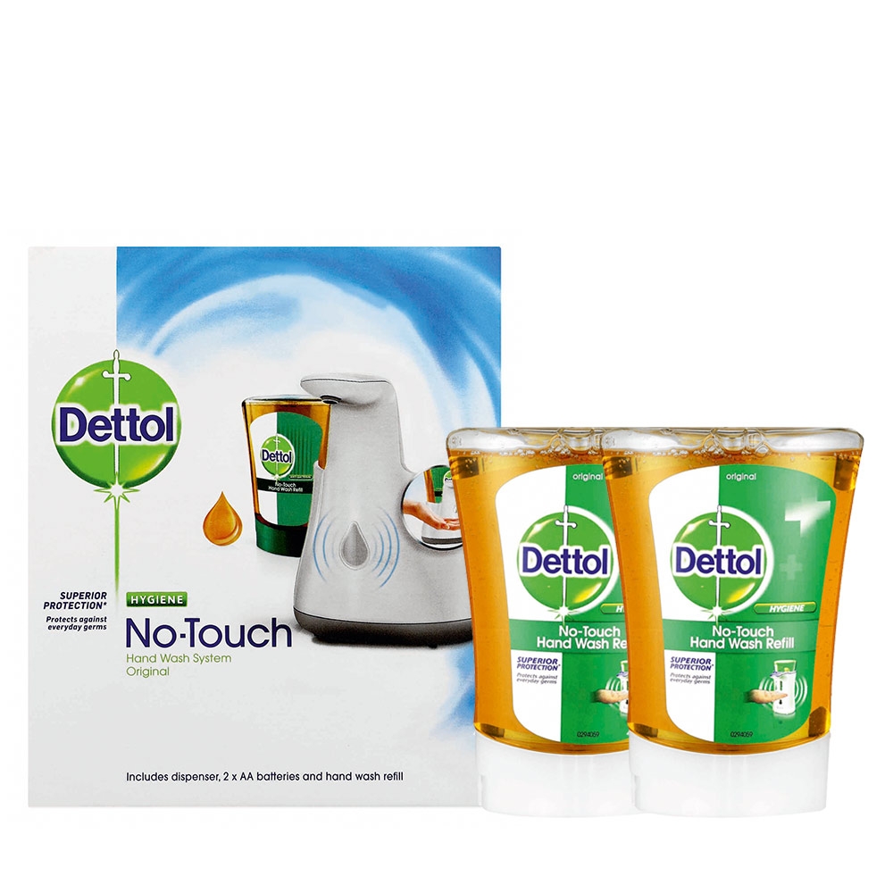 29 Off On Dettol Automatic Non Touch Handwash Set With 3 Refills