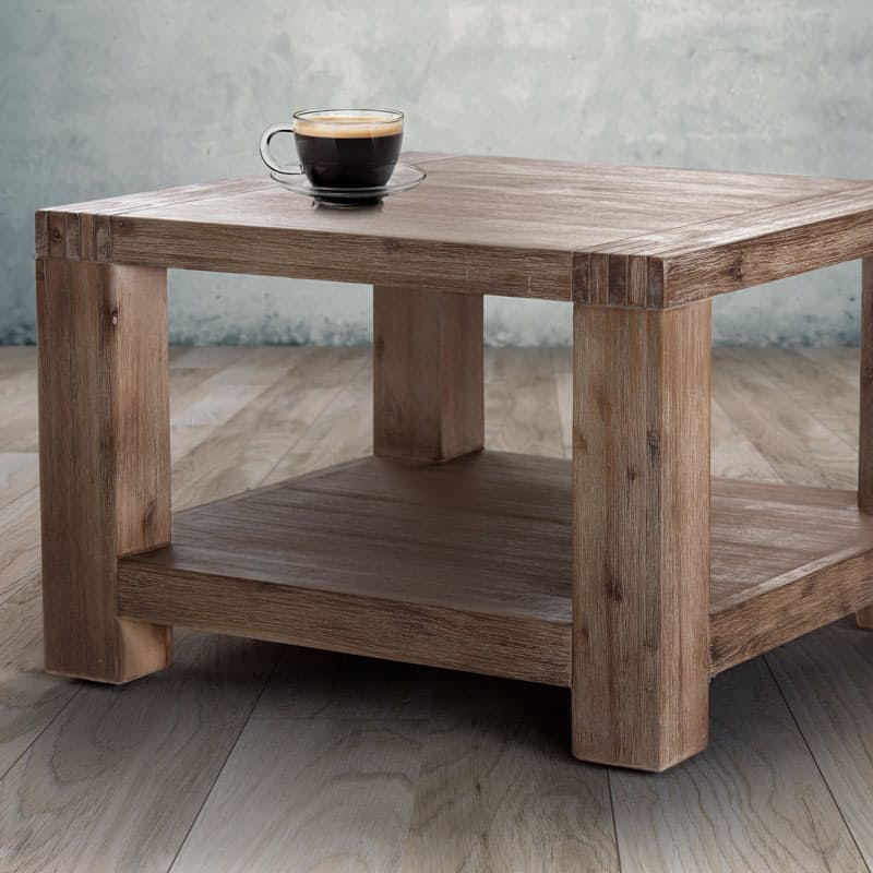 32% off on Vancouver Acacia Wood Side Table | OneDayOnly.co.za