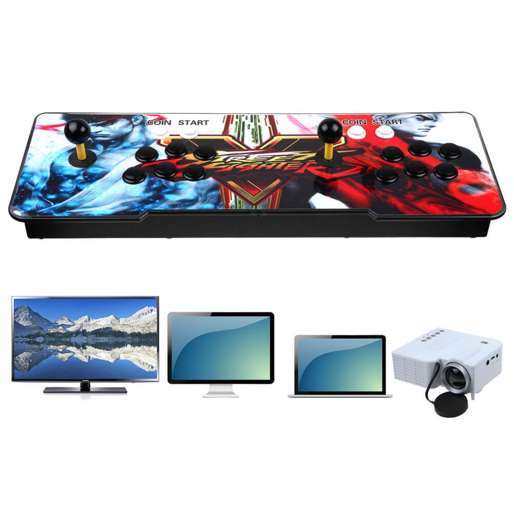 60 off on Arcade 2-Player Portable Gaming Console with 2255 2D 3D 
