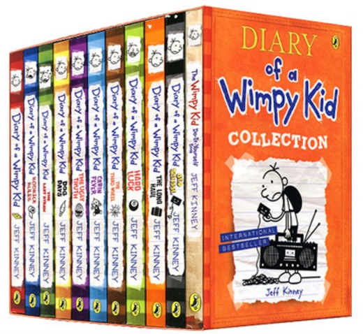 47 Off On Diary Of A Wimpy Kid New Edition 11 Book Collection