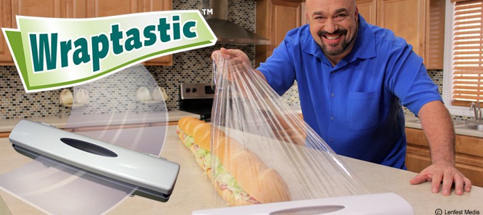55 off on Wraptastic Easy to Use Universal Food Wrap Dispenser (As