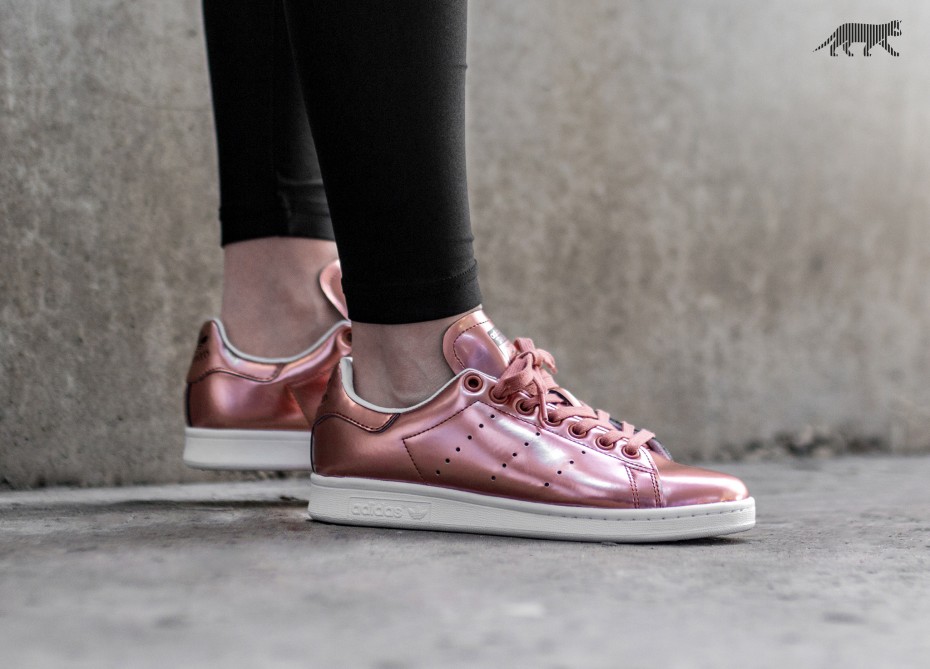 50% off on Stan Smith Original Metallic Silver or Copper Sneakers